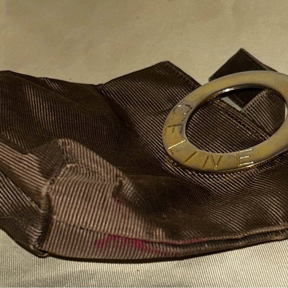Celine Vintage Gold Accent Brown Mini Bag. - Picture 7 of 7
